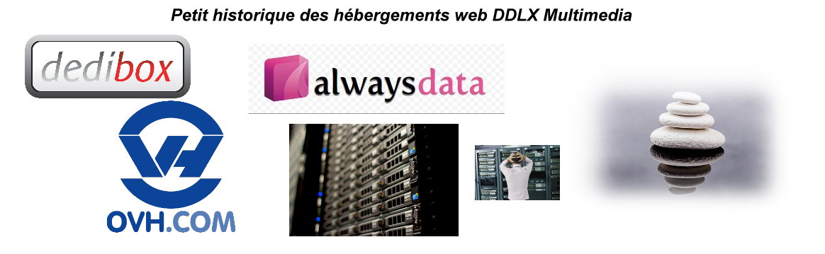 Historique des hébergements web DDLX
