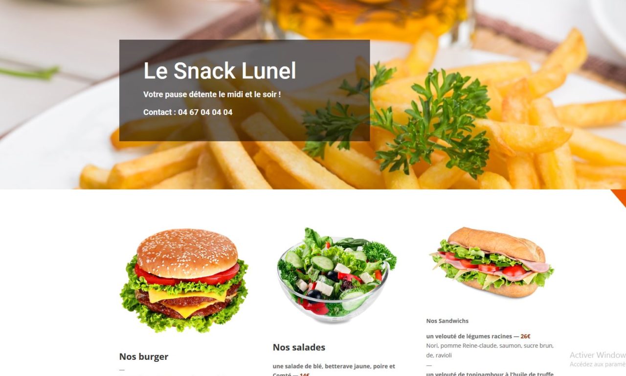 Snack Lunel